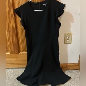 Black formal dress from Express.